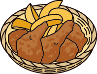 トランス脂肪酸が多いフライドチキン